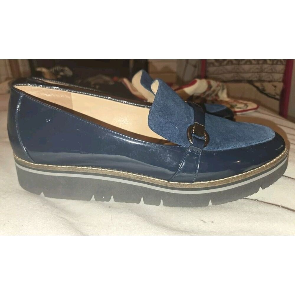 Alex Marie Women's Loafers Navy Blue Slip On Comfort Shoes Size 11M - Picture 3 of 11